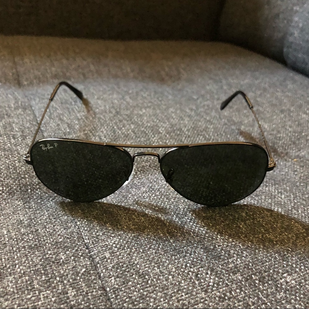 Rayban Polarized Aviator sunglasses
